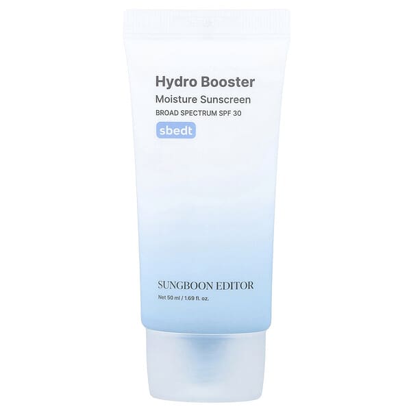 Sungboon Editor, Hydro Booster, увлажняющее солнцезащитное средство, SPF 30, 50 мл (1,69 жидк. унции)