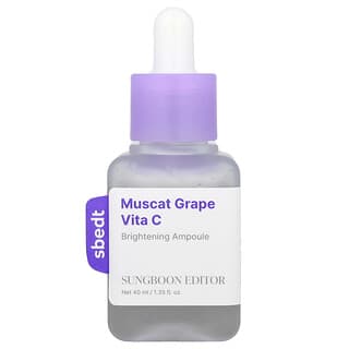 Sungboon Editor, Muskatdruva Vita C, uppljusande ampull, 40 ml