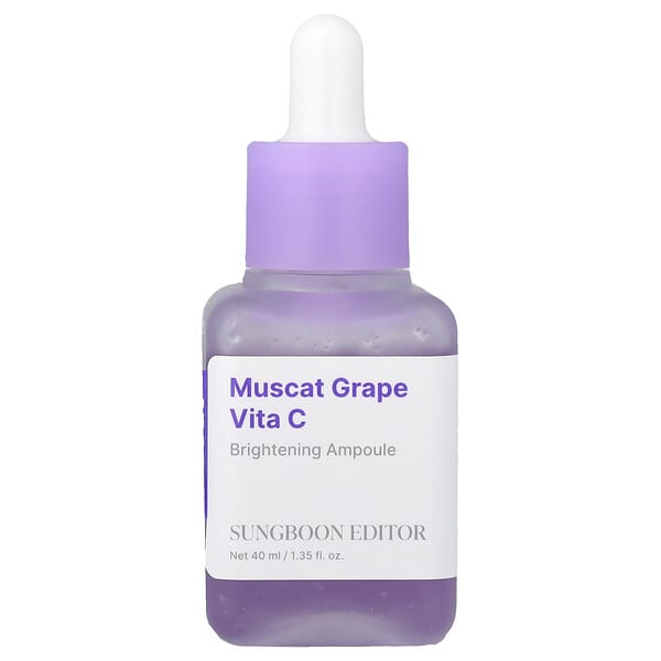 Sungboon Editor, Muscat Grape Vita C, kirkastava ampulli, 40 ml