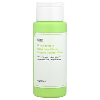 Sungboon Editor, Green Tomato Deep Pore Clean Enzyme Powder Wash, 1.76 oz (50 g)