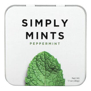 Simply Gum, Mints, Peppermint, 1.1 oz (30 g)