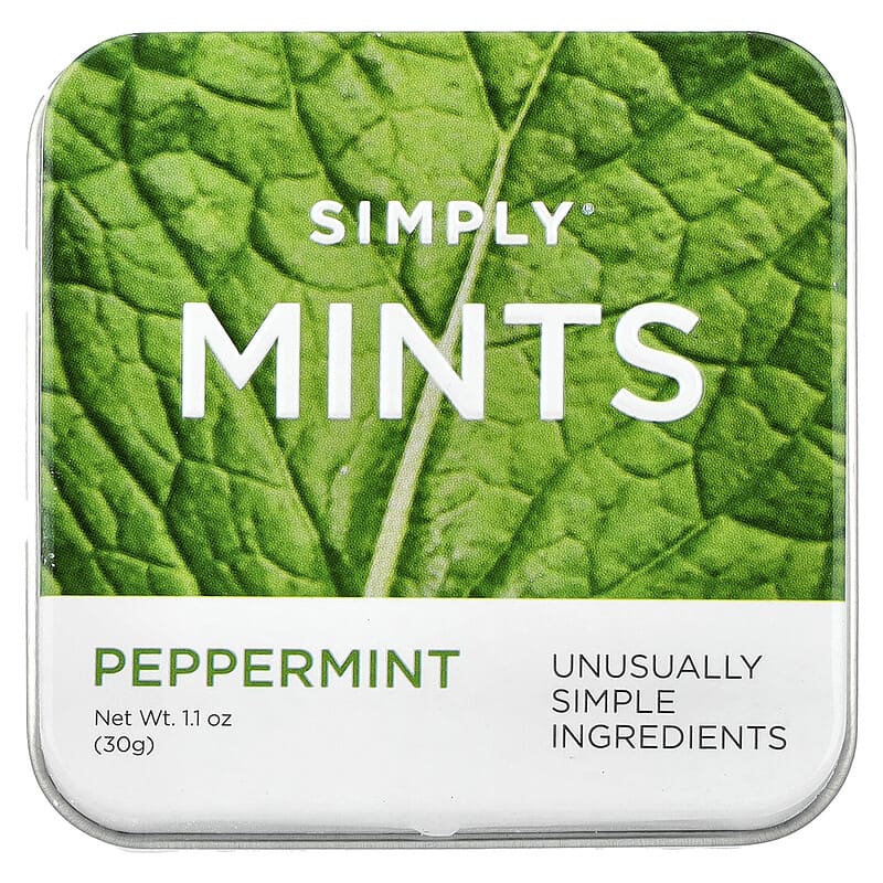 Mints, Peppermint, 1.1 oz (30 g)