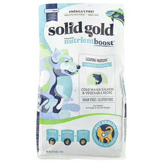 Solid Gold, Leaping Waters™,  For Dogs, All Life Stages, Cold Water Salmon & Vegetable Recipe, 3.75 lbs (1.7 kg)