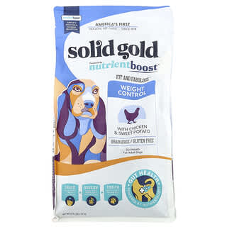 Solid Gold, Fit and Fabulous™ Weight Control, For Adult Dogs, Chicken & Sweet Potato, 3.75 lbs (1.7 kg)