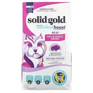 Solid Gold, Wee Bit™, For Toy & Small Breed Dogs, Bison & Brown Rice, 3.75 lbs (1.7 kg)