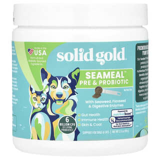 Solid Gold, SeaMeal™ Pre & Probiotic, For Dogs & Cats, 3.5 oz (99 g)