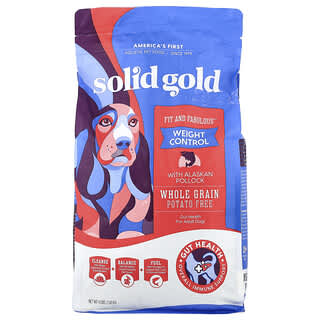 Solid Gold, Fit and Fabulous™, For Adult Dogs, With Alaskan Pollock, 4 lbs (1.81 kg)