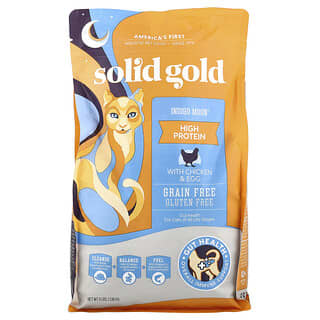 Solid Gold, Indigo Moon™, For Cats, All Stages, With Chicken & Egg, 8 lbs (1.36 kg)