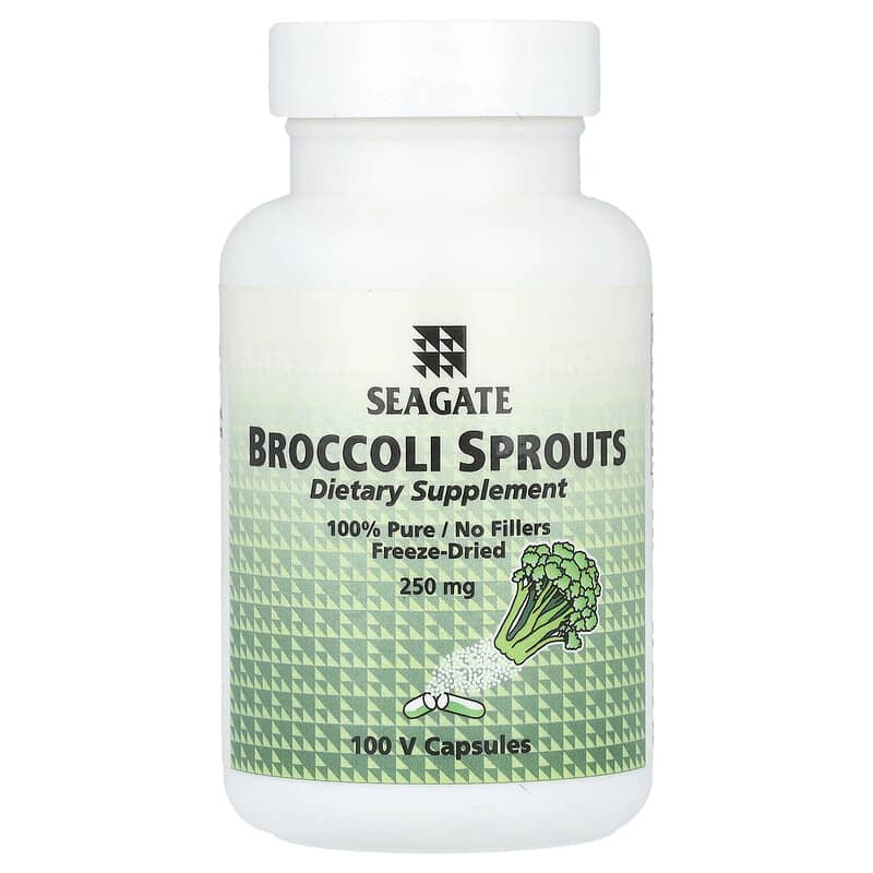 Broccoli Sprouts, 250 mg, 100 V Capsules