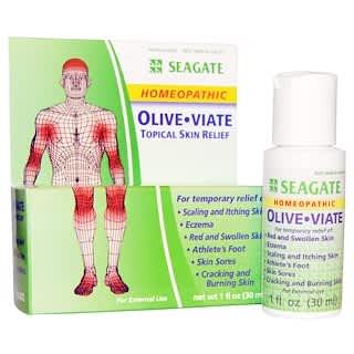 Seagate, Olive•Viate, Topical Skin Relief, 1 fl oz (30 ml)