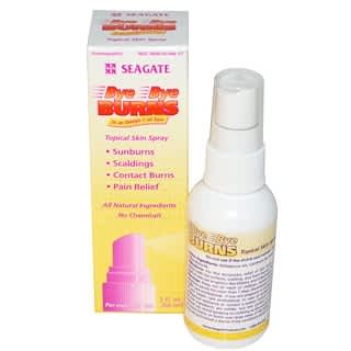 Seagate, Bye Bye Burns, Topical Skin Spray, 2 fl oz (60 ml)