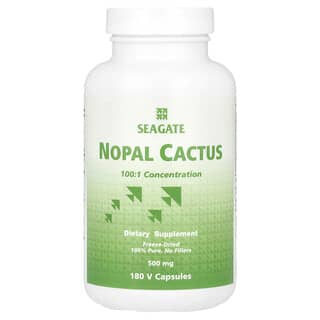 Seagate, Nopal Cactus, 500 mg, Capsules 180 V