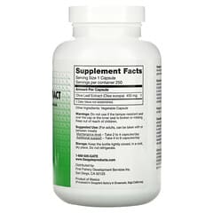 Seagate, Olivenblattextrakt, 450 mg, 250 V-Kapseln