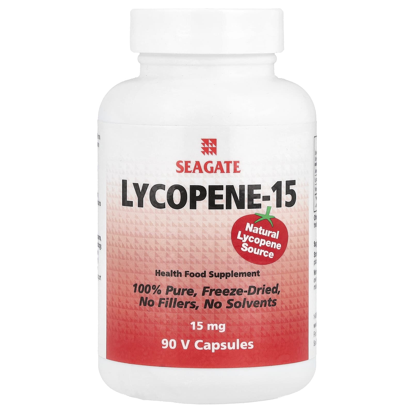 リコピン - 15、15mg、ベジカプセル90粒