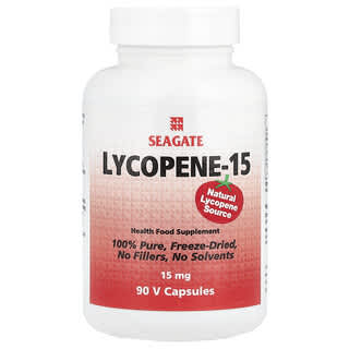 Seagate, Lycopene-15, 15 mg, 90 Vcaps