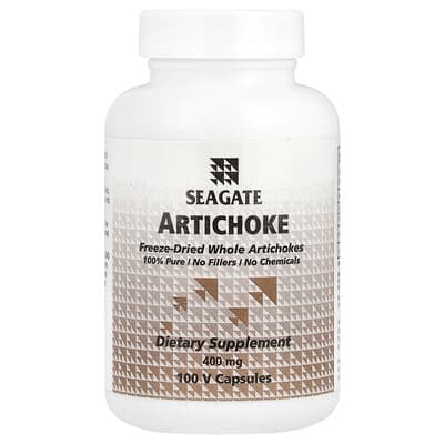 Seagate, Artichoke, 400 mg, 100 vegetarian capsules