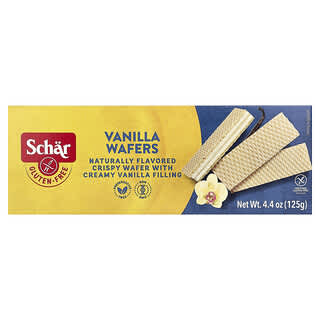 Schar, Vanilla Wafers, Gluten Free, 4.4 oz (125 g)