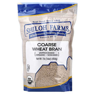 Shiloh Farms, Organic Wheat Bran, Coarse, 16 oz (454 g)