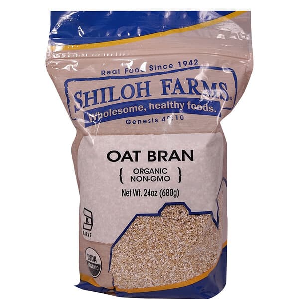 Shiloh Farms, Organic Oat Bran, 24 oz (680 g)
