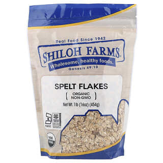 Shiloh Farms, Organic Spelt Flakes, 16 oz (454 g)