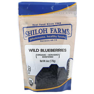 Shiloh Farms, Organic Wild Blueberries, 6 oz (170 g)