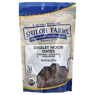 Shiloh Farms, Organic Deglet Noor Dates, 8 oz (227 g)