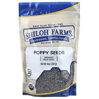 Shiloh Farms, Semillas de amapola orgánica, 227 g (8 oz)