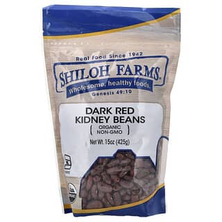 Shiloh Farms, Organic Dark Red Kidney Beans, 15 oz (425 g)