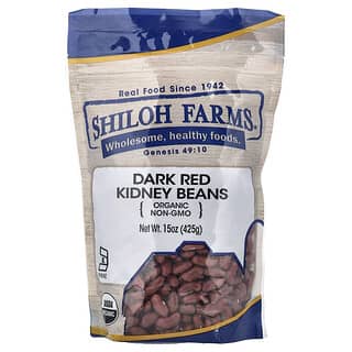 Shiloh Farms, Organic Dark Red Kidney Beans, 15 oz (425 g)