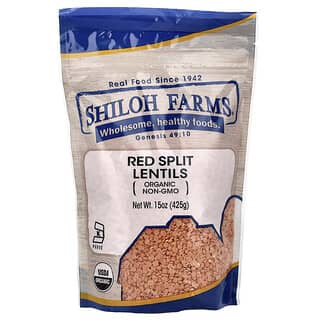 Shiloh Farms‏, عدس أحمر عضوي ، 15 أونصة (425 جم)