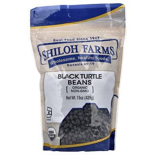Shiloh Farms‏, فاصولياء سوداء عضوية ، 15 أونصة (425 جم)