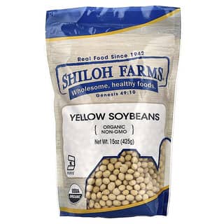 Shiloh Farms‏, فول الصويا الأصفر العضوي ، 15 أونصة (425 جم)