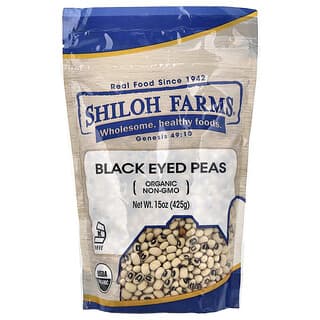Shiloh Farms, Organic Black Eyed Peas, 15 oz (425 g)