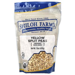 Shiloh Farms‏, بازلاء صفراء عضوية ، 15 أونصة (425 جم)