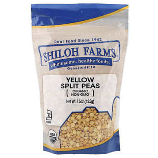 Shiloh Farms, Organic Yellow Split Peas, 15 oz (425 g)