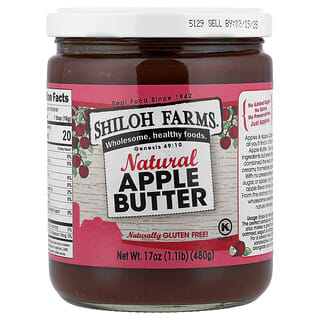 Shiloh Farms, ナチュラルアップルバター、480g（17オンス）