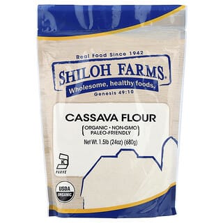 Shiloh Farms, Organic Cassava Flour, 24 oz (680 g)