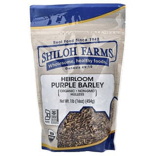 Shiloh Farms, Organic Heirloom Purple Barley, 16 oz (454 g)