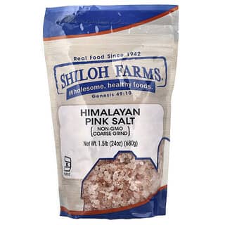 Shiloh Farms, Himalayan Pink Salt, Coarse Grind, 24 oz (680 g)