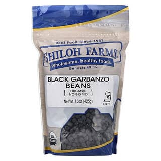 Shiloh Farms, Organic Black Garbanzo Beans, 15 oz (425 g)