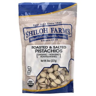Shiloh Farms, オーガニックピスタチオ、ロースト＆ソルト、227g（8オンス）