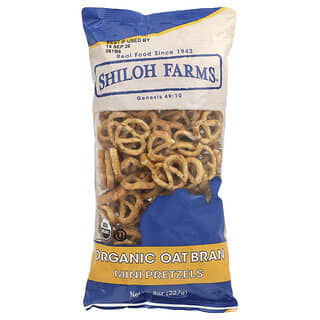 Shiloh Farms, Mini Pretzels, Organic Oat Bran, 8 oz (227 g)