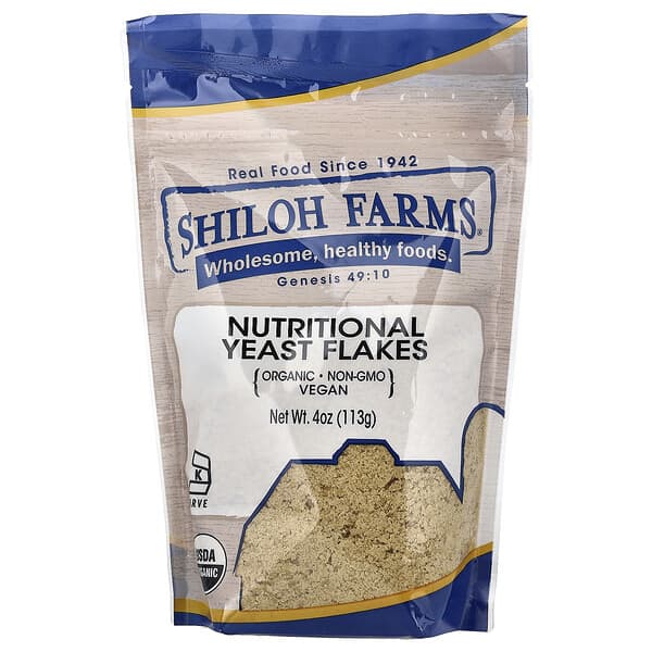 Shiloh Farms, Organic Nutritional Yeast Flakes, 4 oz (113 g)