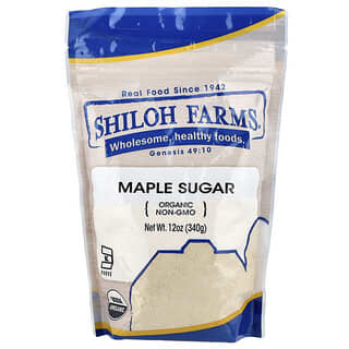 Shiloh Farms, Gula Maple Organik, 12 oz (340 g)