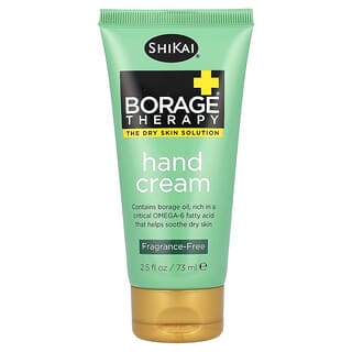 Shikai‏, Borage Therapy, קרם ידיים, ללא בישום, 73 מ“ל (2.5 אונקיות נוזל)