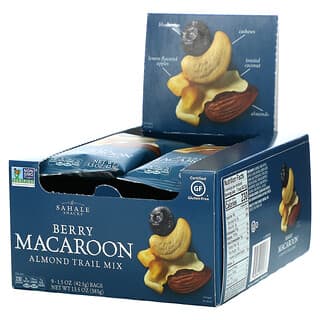 Sahale Snacks, суміш мигдалю та ягід, макарун, 9 пакетиків по 42,5 г (1,5 унції)