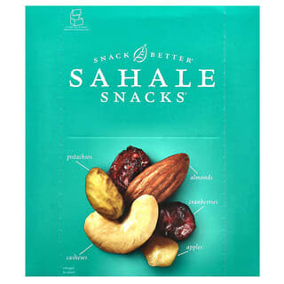 Sahale Snacks, Mix de Cereais, Frutas Clássicas + Frutos Secos, 9 Pacotes, 42,5 g (1,5 oz) Cada