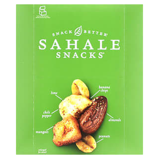 Sahale Snacks, Mistura para Trilha de Manga e Amêndoa, 9 Pacotes, 42,5 g (1,5 oz) Cada