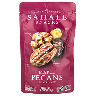 Sahale Snacks, Kacang Pecan Maple dengan Varian Glasir, 113 g (4 ons)