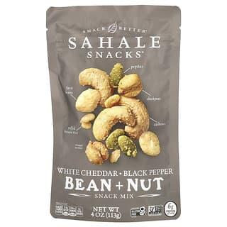 Sahale Snacks, Snack Mix, Белый чеддер, фасоль черного перца + орех, 4 унции (113 г)